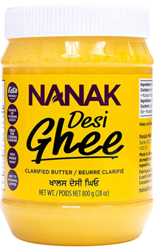 NANAK - PURE DESI GHEE CLARIFIED BUTTER - 800GM