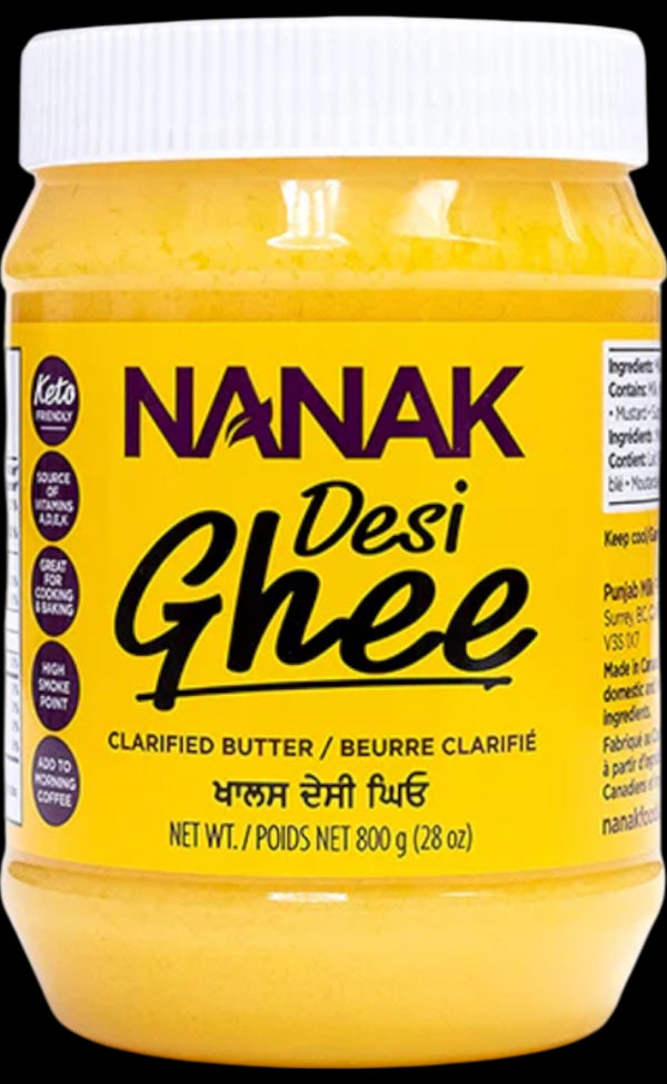 NANAK  -  PURE DESI GHEE CLARIFIED BUTTER  -  800GM