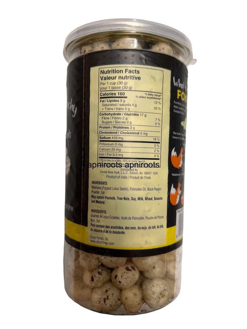 New Item_DEEP BLK PEPPER MAKHANA 90 GM - apniroots Grocery