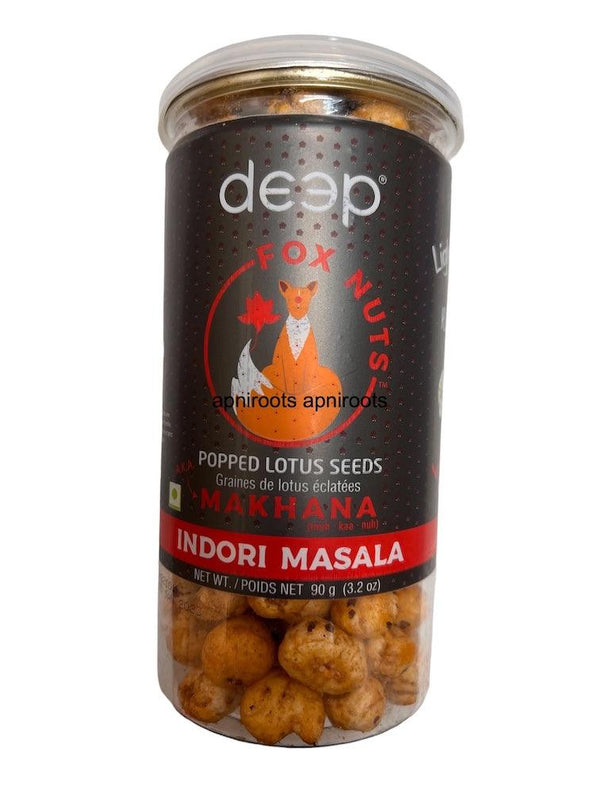 New Item_DEEP INDORIMASALA MAKHANA90G - apniroots Grocery
