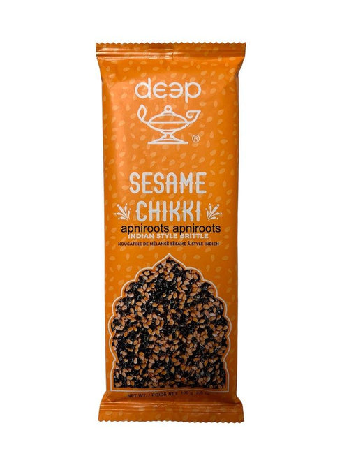 New Item_DEEP SESAME CHIKKI 100GM - apniroots Grocery
