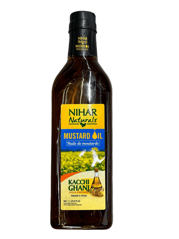 Nihar Mustard Oil (Kacchi Ghani) - 1L - apniroots Grocery