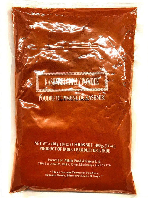 NIKIT KASHMIRI CHILLI POWD400G - apniroots Grocery