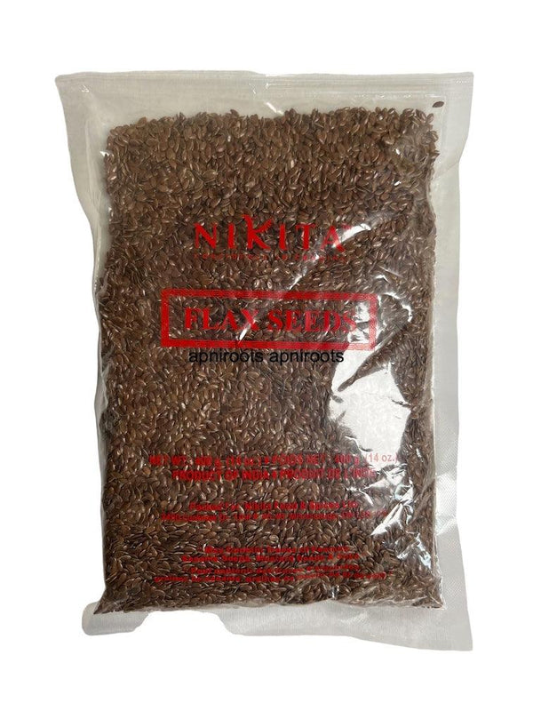 NIKITA ALSI (FLAX SEEDS) 400G - apniroots Grocery