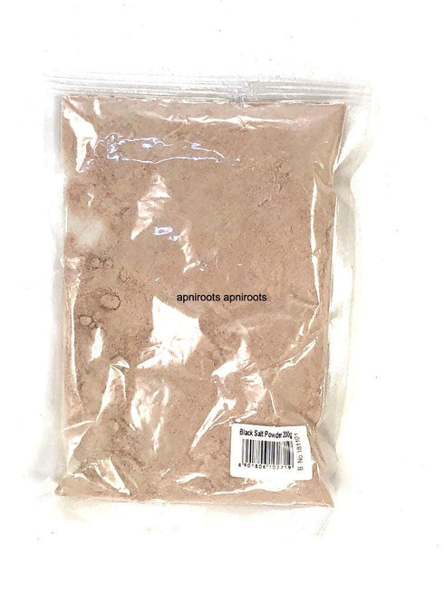 NIKITA BLACK SALT POWDER 200G - apniroots Grocery