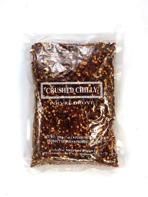 NIKITA CRUSHED CHILLI 200G - apniroots Grocery