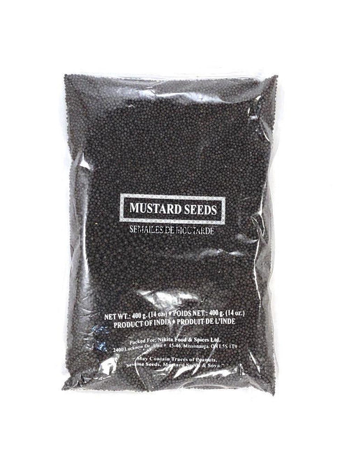 NIKITA MUSTARD SEEDS 400gm - apniroots Grocery