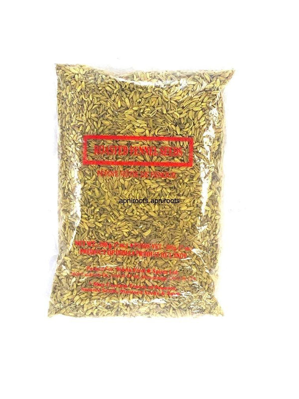 Nikita ROASTED FENNEL SEEDS 200GM - apniroots Grocery