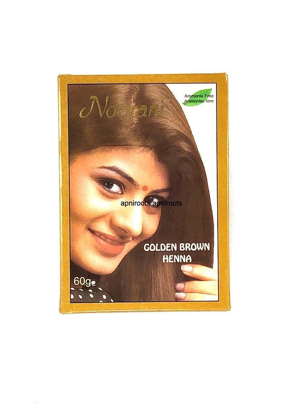 NOORANI BROWN HENNA 60G - apniroots Grocery