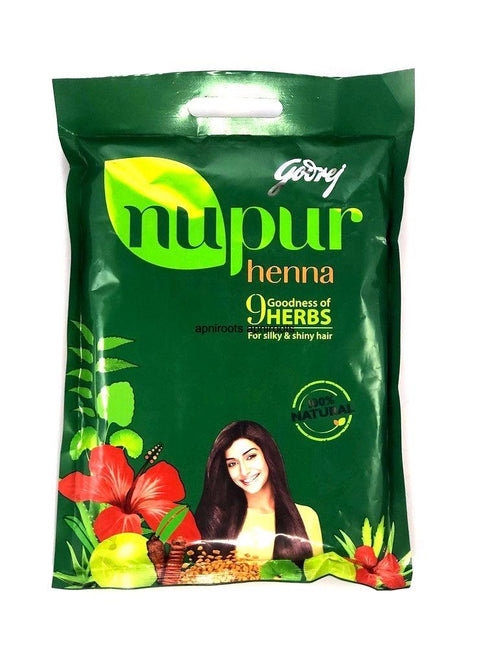 NUPUR MEHENDI400G - apniroots Grocery