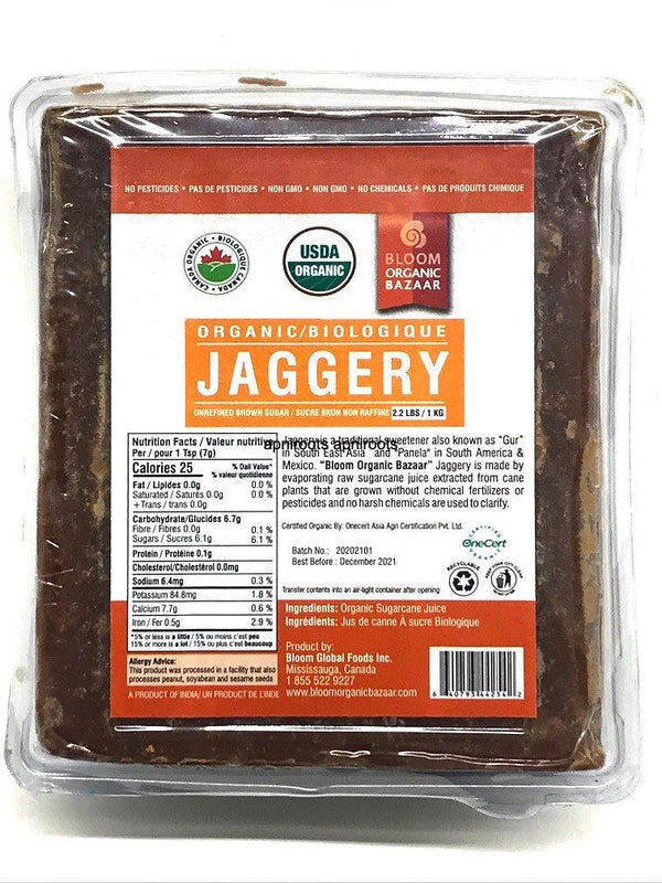 ORGANIC JAGGERY 1KG - apniroots Grocery