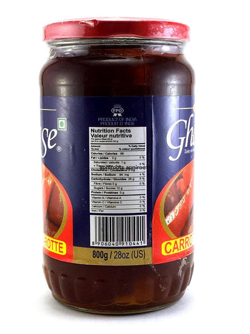 Pachranga - Carrot Murabba - 800gm - apniroots Grocery