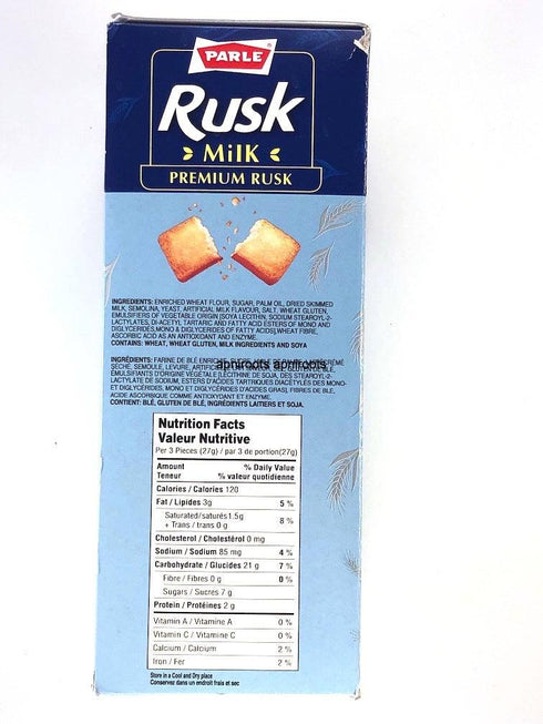 PARLE RUSK MILK 546GM - apniroots Grocery