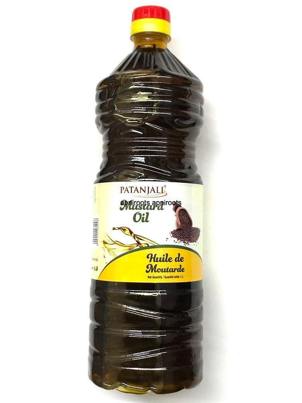 PATANJALI MUSTARD OIL-1L - apniroots Grocery