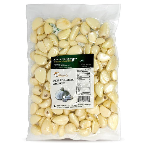 Peeled Garlic 3lb - apniroots Grocery