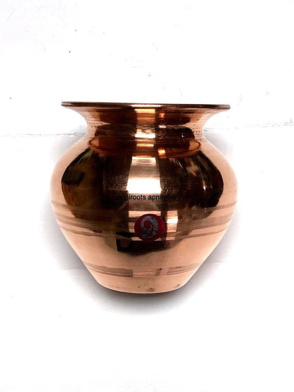 Pooja Lota - # 9- Copper - apniroots Grocery