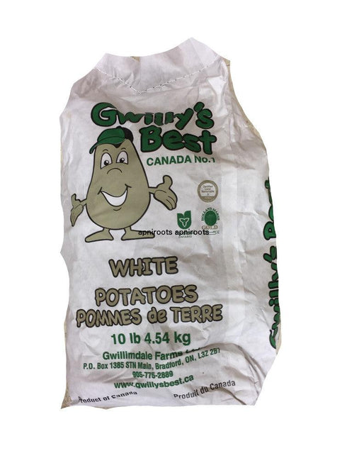 POTATOES WHITE 10LB BAG - apniroots Grocery