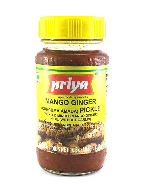 Priya - Mango Ginger Pickle - 300gm - apniroots Grocery