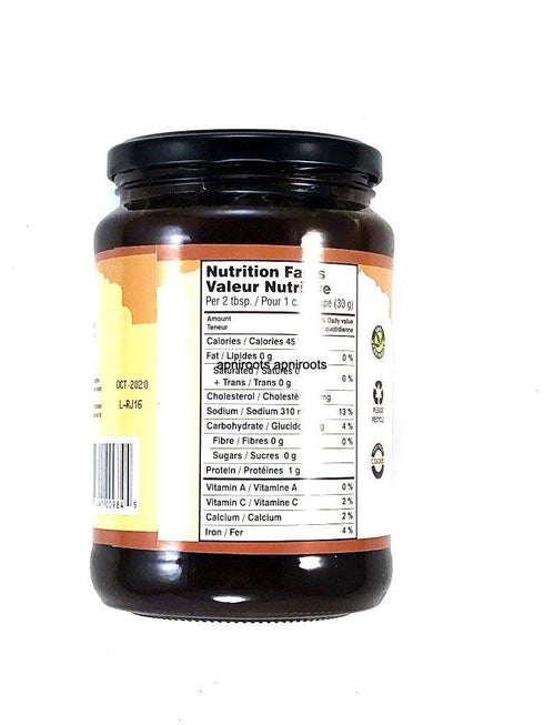 QUALITY TAM. CHUTNEY 720G - apniroots Grocery