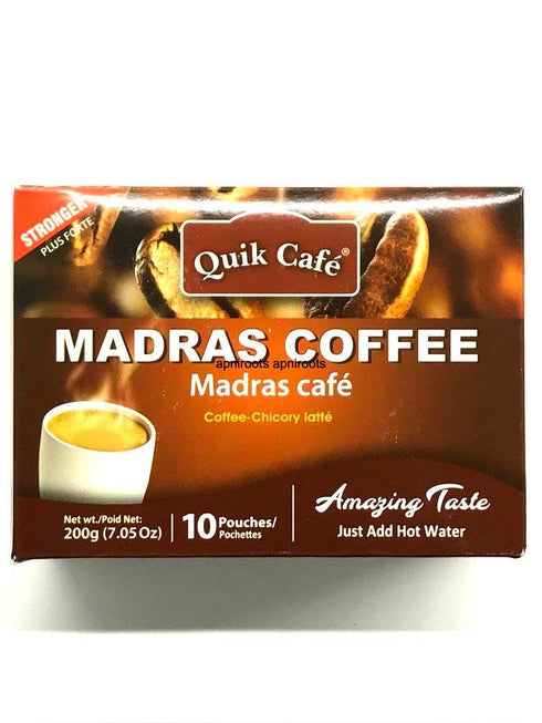 QUICK TEA MADRAS COFFEE 10 P - apniroots Grocery