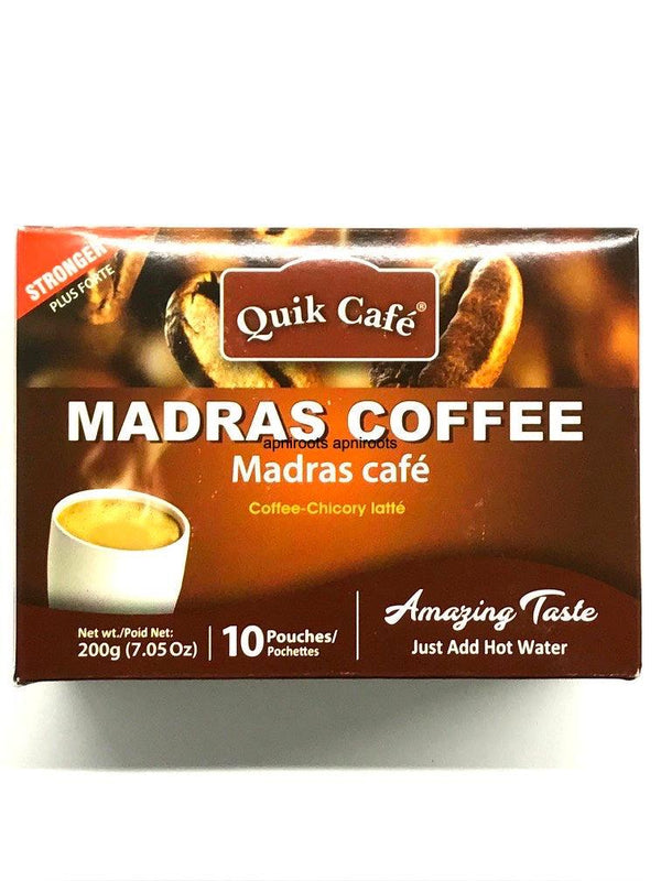 QUICK TEA MADRAS COFFEE 10 P - apniroots Grocery