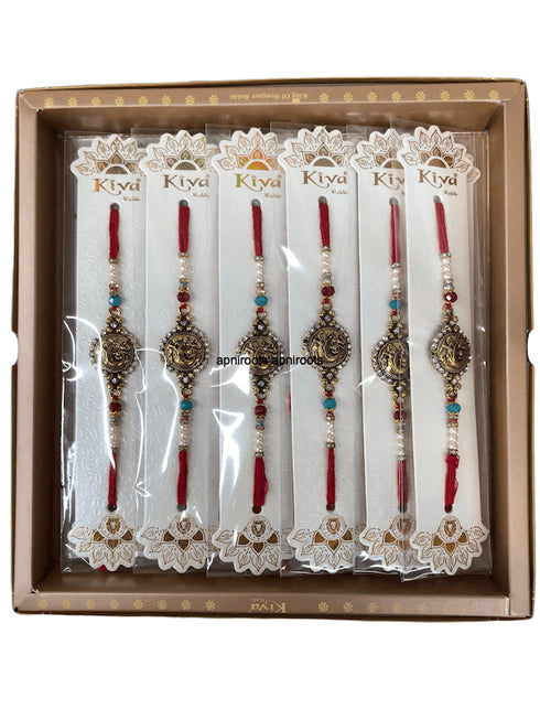RAKHI strip white 003 - 1 pcs - apniroots Grocery
