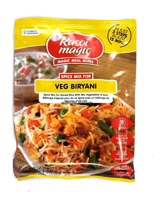 Rasoi Magic - Veg Biryani Spice Mix - 50gm - apniroots Grocery