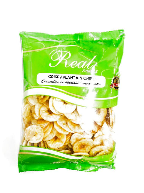 REAL CRISPY PLANTAIN CHIPS 300 - apniroots Grocery