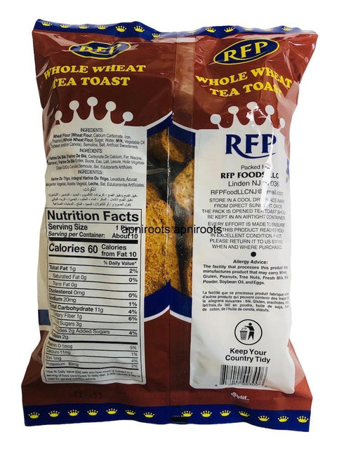 RFP W.W TEA RUSK 200G - apniroots Grocery