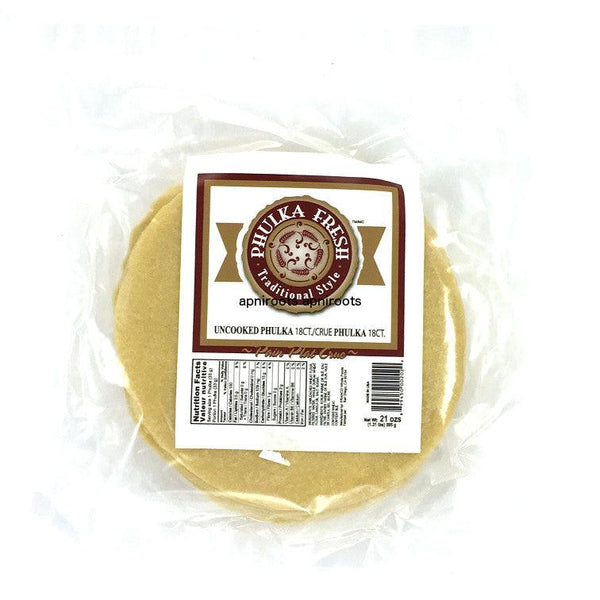 Roti Fresh - Uncooked Phulka - 595gm 18 - apniroots Grocery