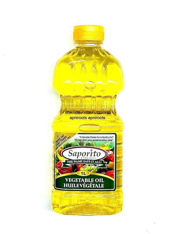 SAPORITO VEG OIL 1L - apniroots Grocery