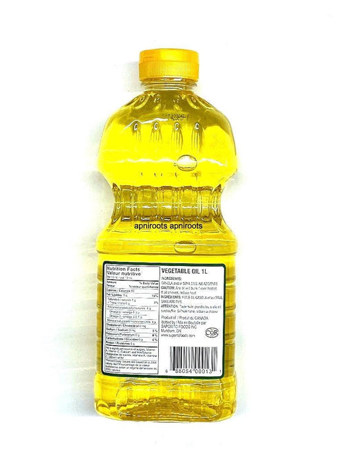 SAPORITO VEG OIL 1L - apniroots Grocery