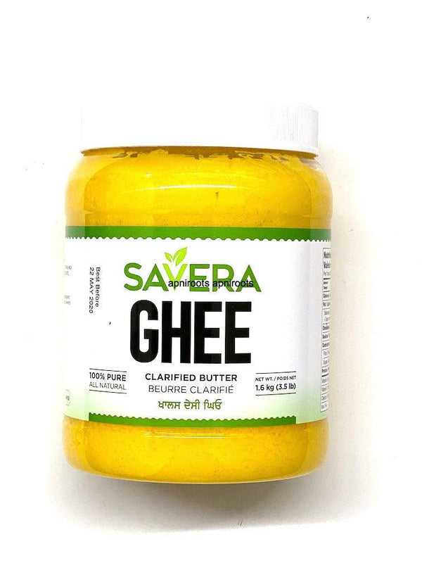 SAVERA DESI GHEE 1.6 KG - apniroots Grocery