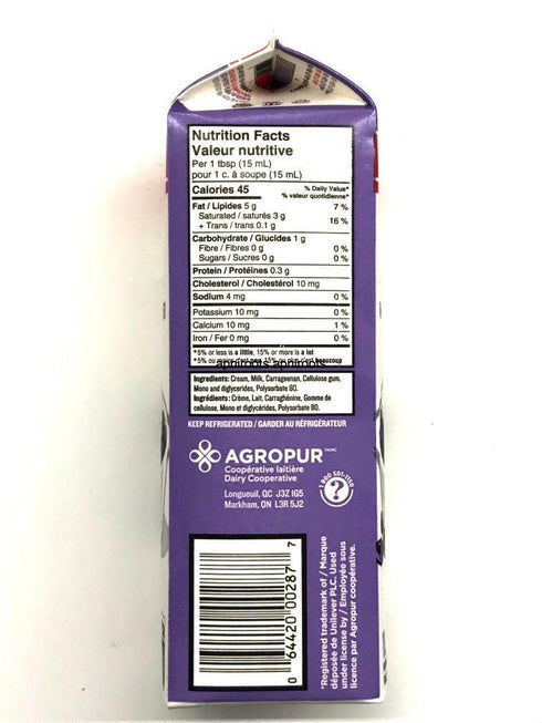 SEALTEST 35% WHIPC. 1L - apniroots Grocery