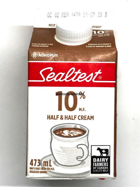 SEALTEST HALF & HALF 473ML - apniroots Grocery