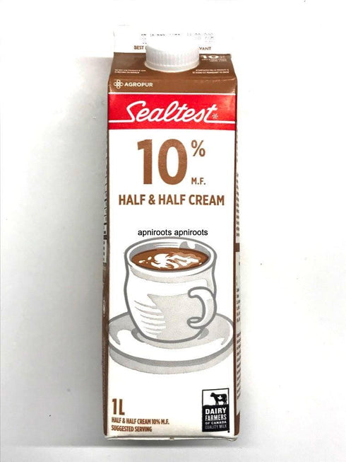 SEALTEST HALF & HALF CREAM 1L - apniroots Grocery