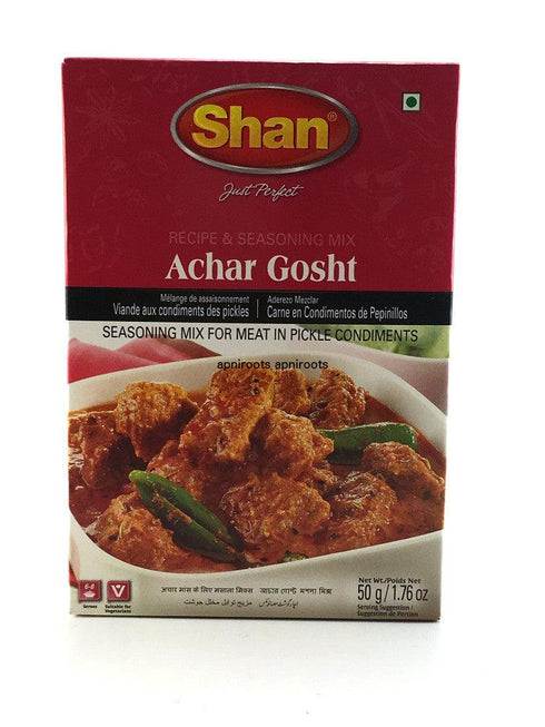 Shan - Achar Gosht Masala - 50gm - apniroots Grocery