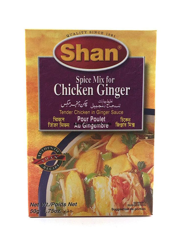 Shan - Chicken Ginger Masala - 50gm - apniroots Grocery