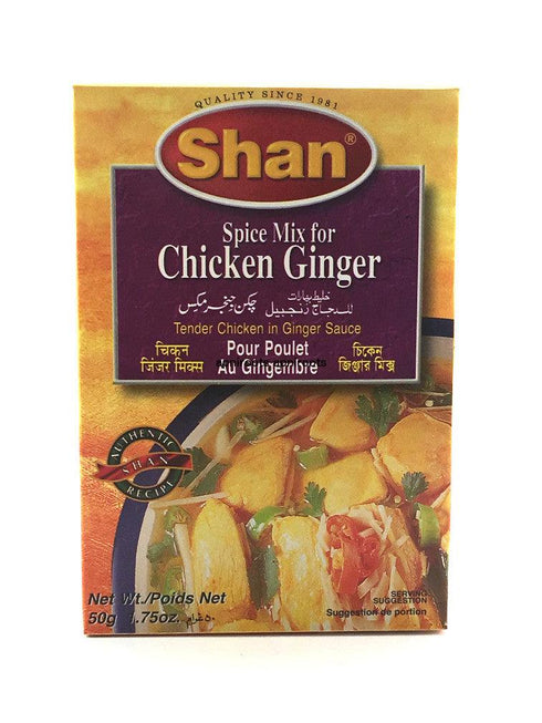 Shan - Chicken Ginger Masala - 50gm - apniroots Grocery