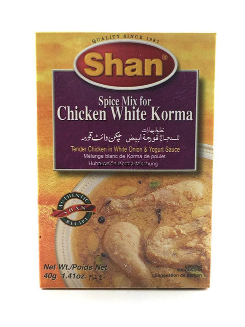 Shan - Chicken White Korma Masala - 40gm - apniroots Grocery