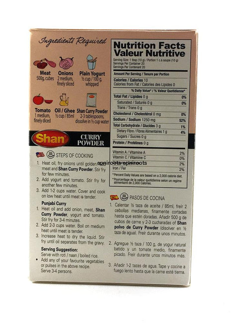 Shan - Curry Powder - 200gm - apniroots Grocery