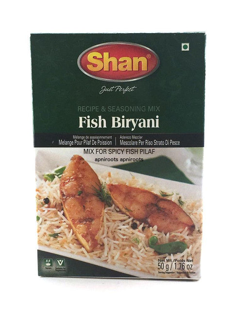 Shan - Fish Biryani Masala - 50gm - apniroots Grocery