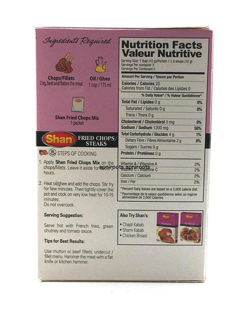 Shan - Fried Chops Or Steaks Masala - 50gm - apniroots Grocery
