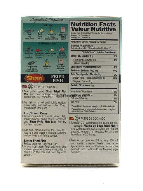 Shan - Fried Fish - 50gm - apniroots Grocery