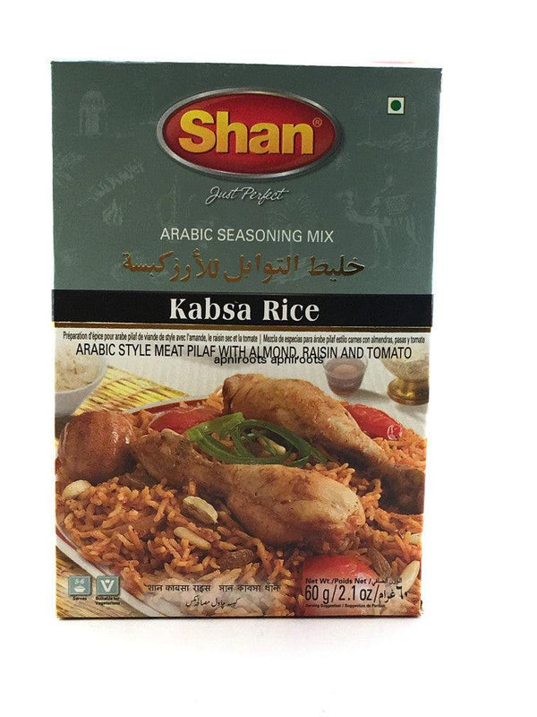 Shan - Kabsa Rice Masala - 60gm - apniroots Grocery