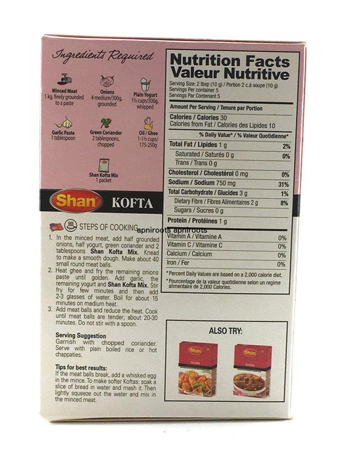 Shan - Kofta - 50gm - apniroots Grocery