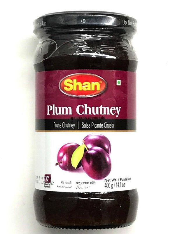 SHAN PLUM CHUTNEY-400GM - apniroots Grocery