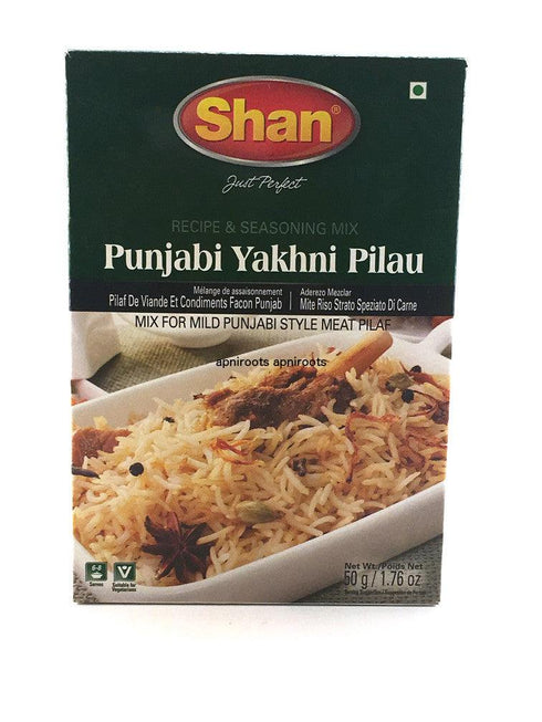 Shan - Punjabi Yakhni Pilau - 50gm - apniroots Grocery