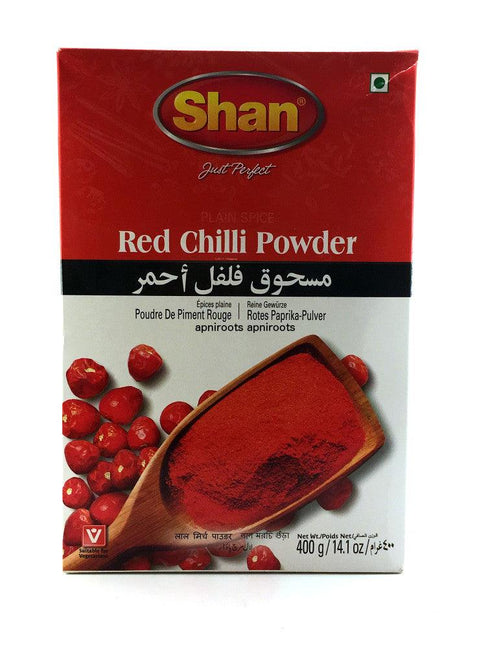 Shan - Red Chilli Powder - 400gm - apniroots Grocery