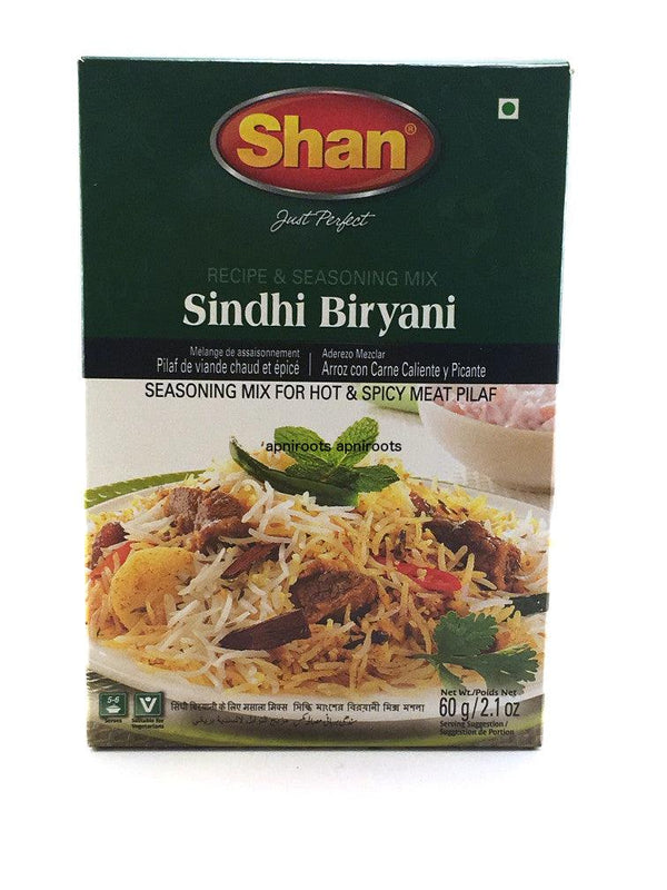 Shan - Sindhi Biryani Masala - 60gm - apniroots Grocery